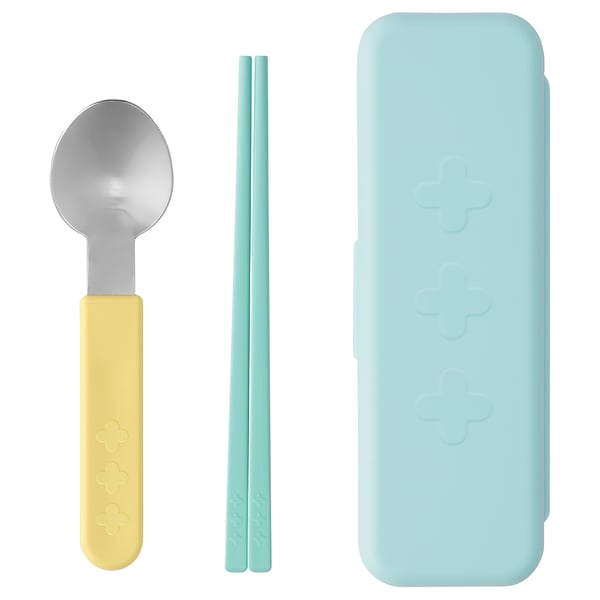 SMASKA Chopsticks and spoon set with case