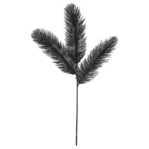 SMYCKA Artificial spray, in/outdoor/black, 65 cm