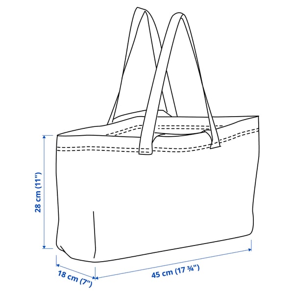 Illustration with measurements for the product: SPJUTSÖ.