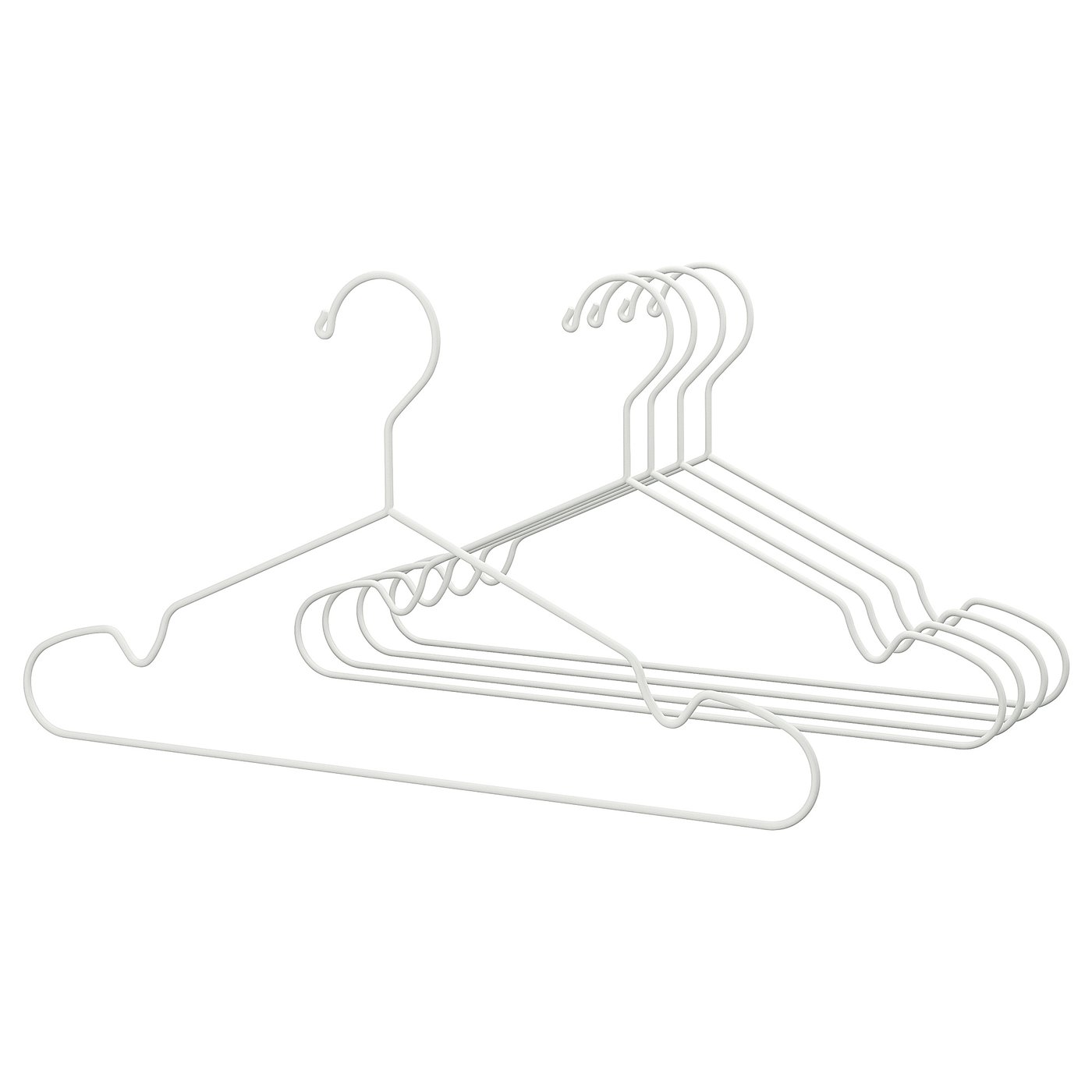 IKEA ホワイト ハンガー 174本 /STAJLIG STAJLIG hanger, in/outdoor, white - IKEA