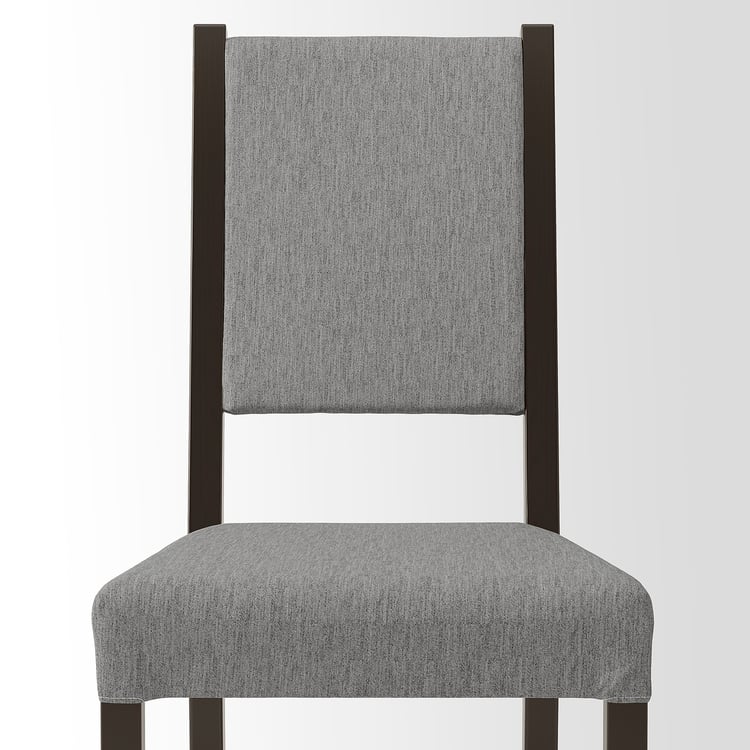 STEFAN chair, brownblack/Knisa grey/beige IKEA