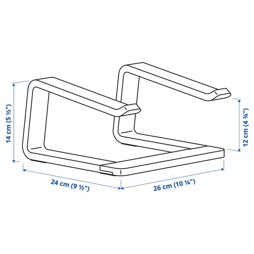 Illustration with measurements for the product: STENERIK.