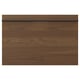 Option: STENSTA Drawer front, dark brown ash veneer, 60x40 cm