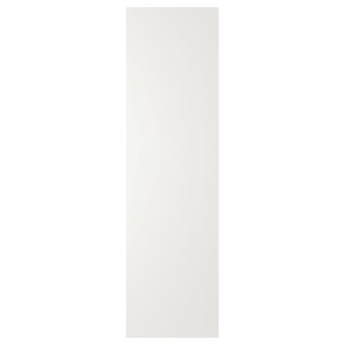 STENSUND white cover panel, fiberboard, rectangular, simple design.