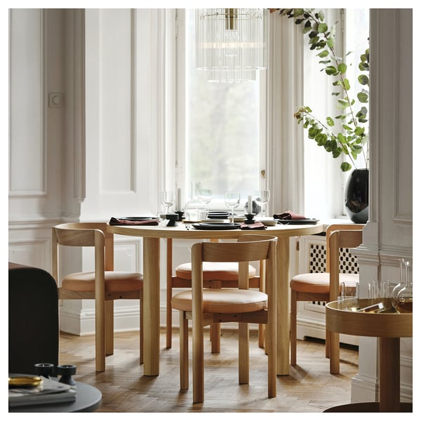 STOCKHOLM 2025 Table top, oak veneer, 115 cm