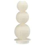 STRÅLA LED decorative table lamp, ball shaped battery-operated/white