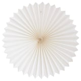 STRÅLA Pendant lamp shade, origami/white, 42 cm