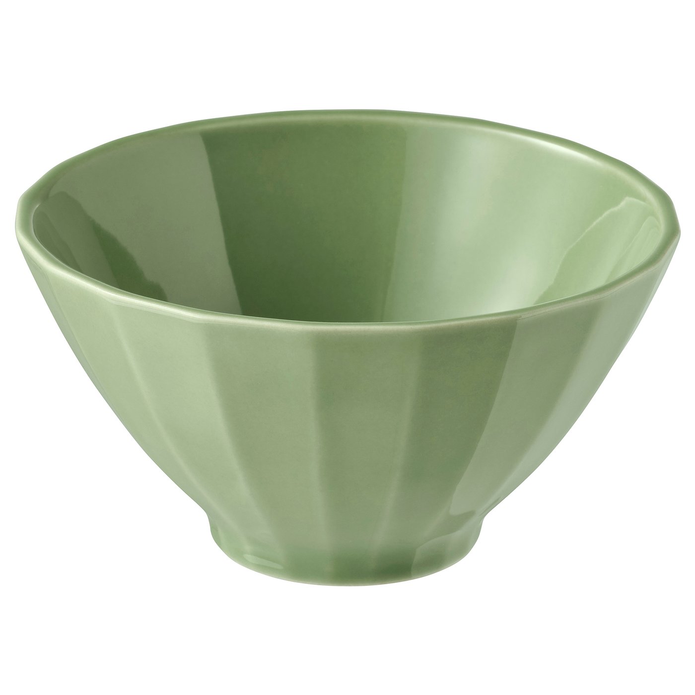STRIMMIG Bowl stoneware green IKEA