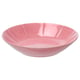 STRIMMIG Deep plate, stoneware pink, 23 cm