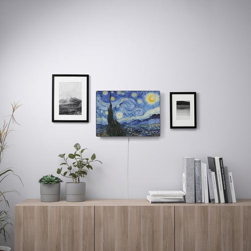 SYMFONISK Panel for picture frame speaker, Starry night IKEA