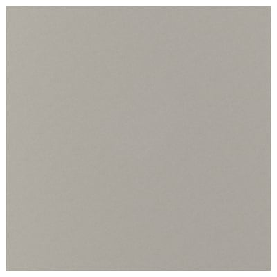 TÄRNHULT Custom made wall panel, light grey stone effect/glass composite, 1 m²x2.0 cm