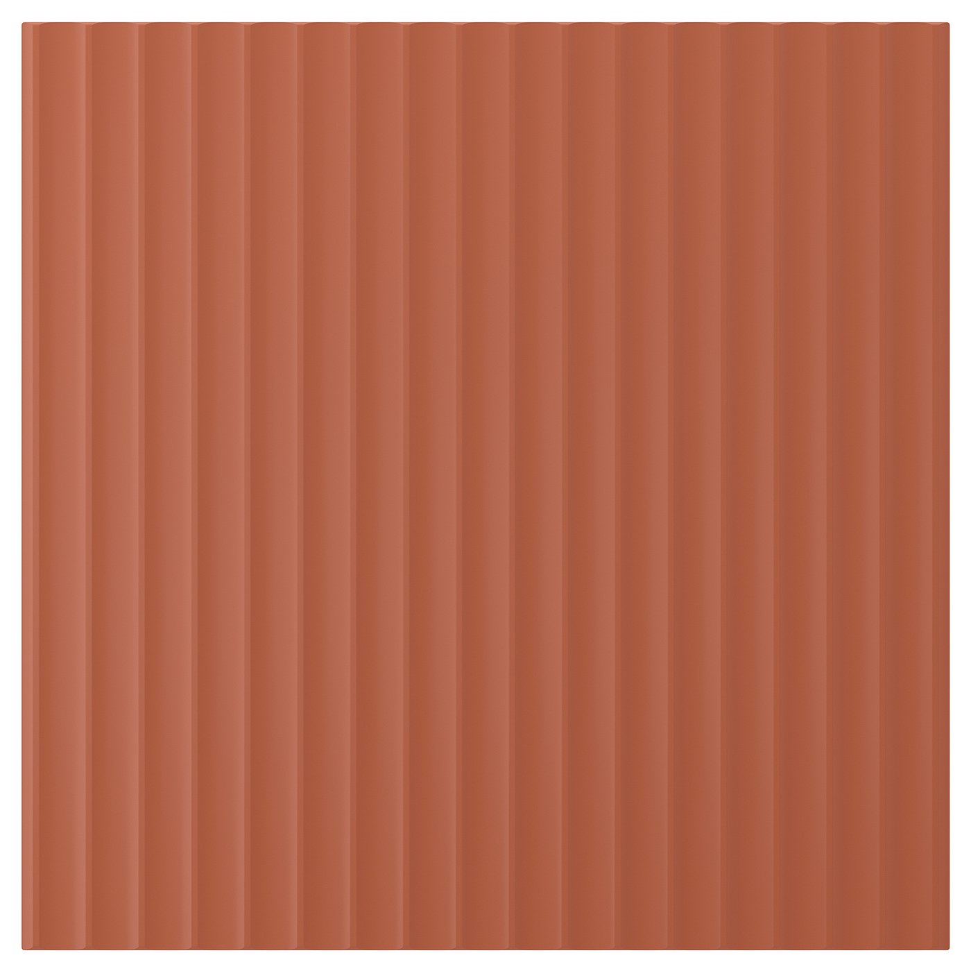 TERRSJÖ door, red-brown wave pattern, 60x60 cm - IKEA