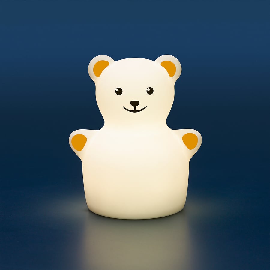 TÖVÄDER LED night light, bear batteryoperated IKEA