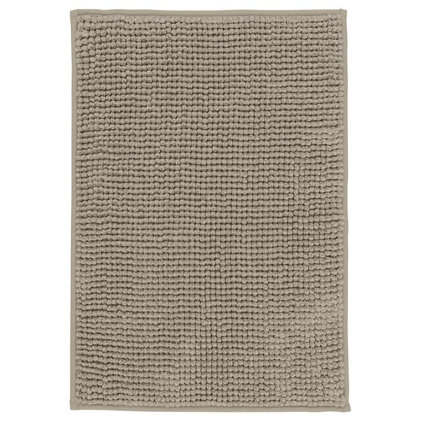TOFTBO Bath mat, beige, 40x60 cm