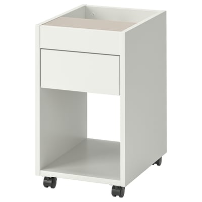 TONSTAD Drawer unit on castors, off-white, 35x60 cm