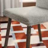 TONSTAD / TONSTAD Table and 4 chairs, brown oak veneer/Viarp beige/brown brown oak effect, 140/196x85 cm
