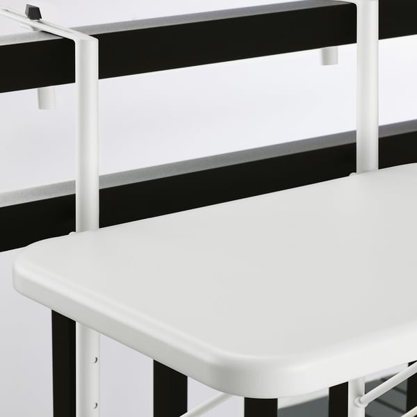 TORPARÖ Balcony table, white, 50 cm