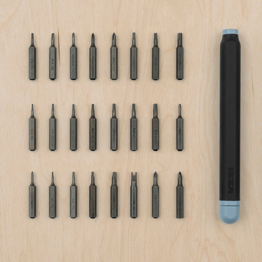 TRIXIG 25piece precision screwdriver set IKEA