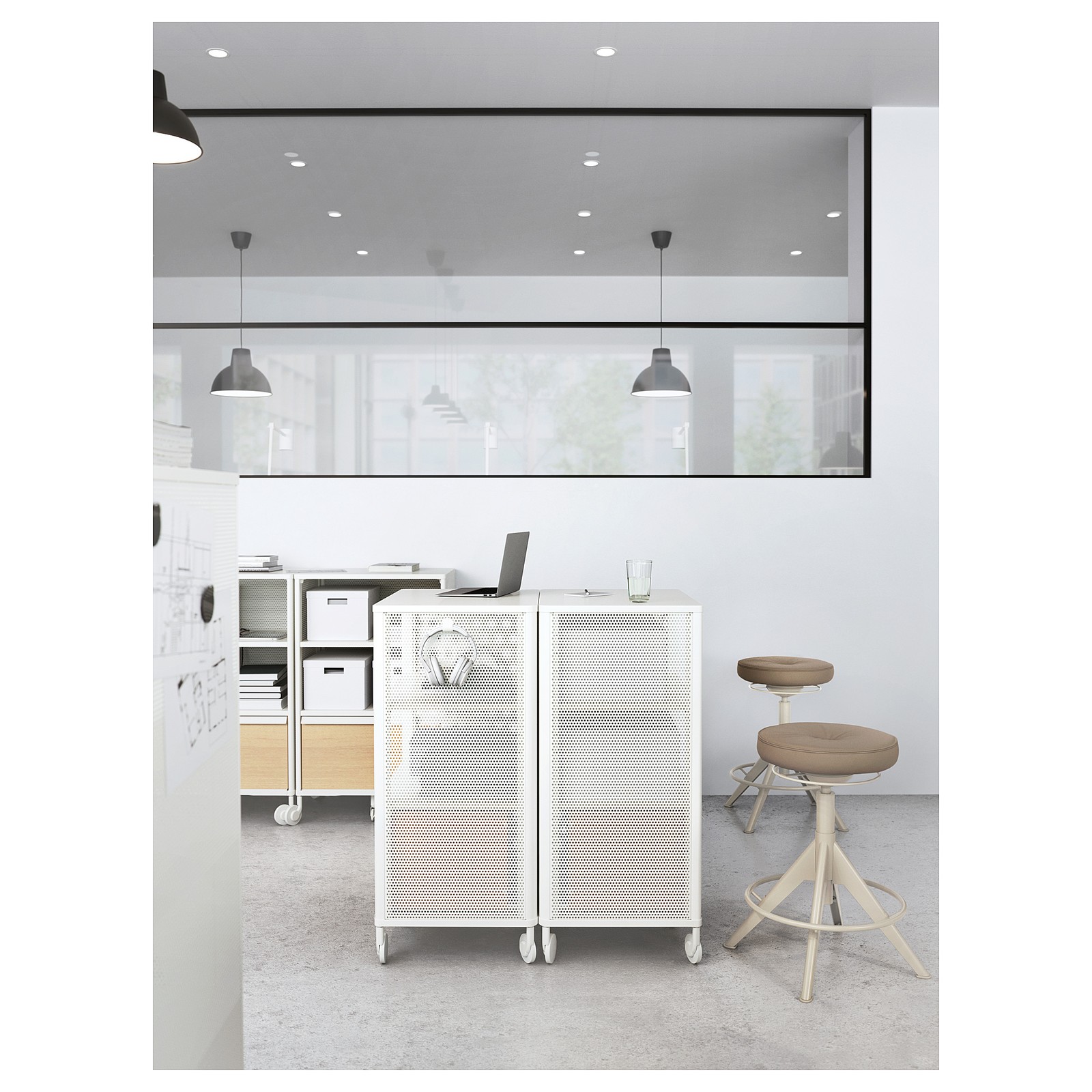 TROLLBERGET Active sit/stand support, Grann beige - IKEA