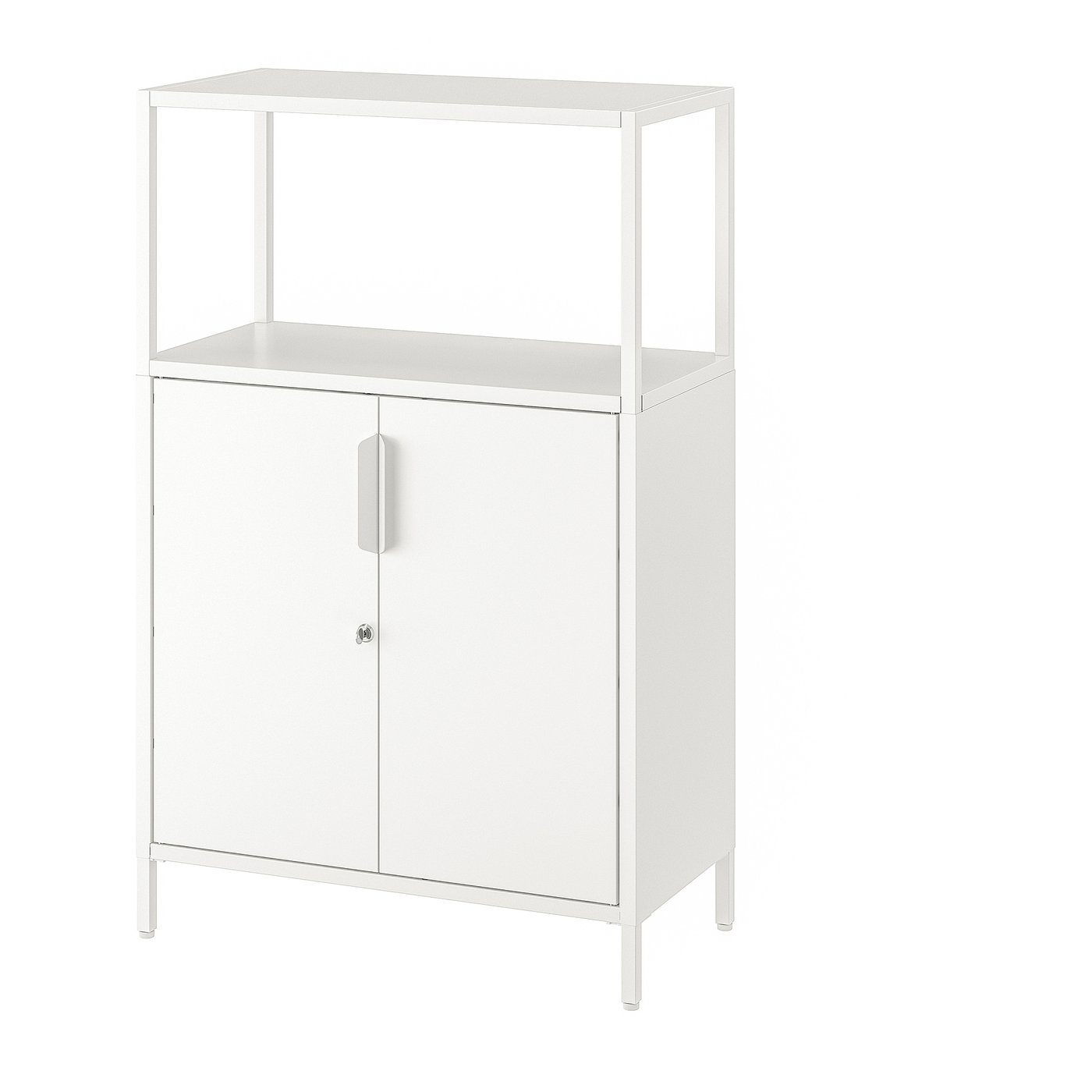 TROTTEN with doors, white, 70x35x110 cm IKEA