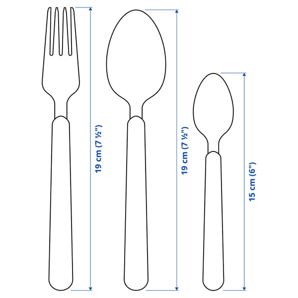 UPPHÖJD 12-piece cutlery set, beige