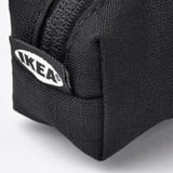 VÄRLDENS Accessory bag, black, 21x4x4 cm