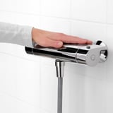 VALLAMOSSE Thermostatic shower mixer, chrome-plated, 150 mm