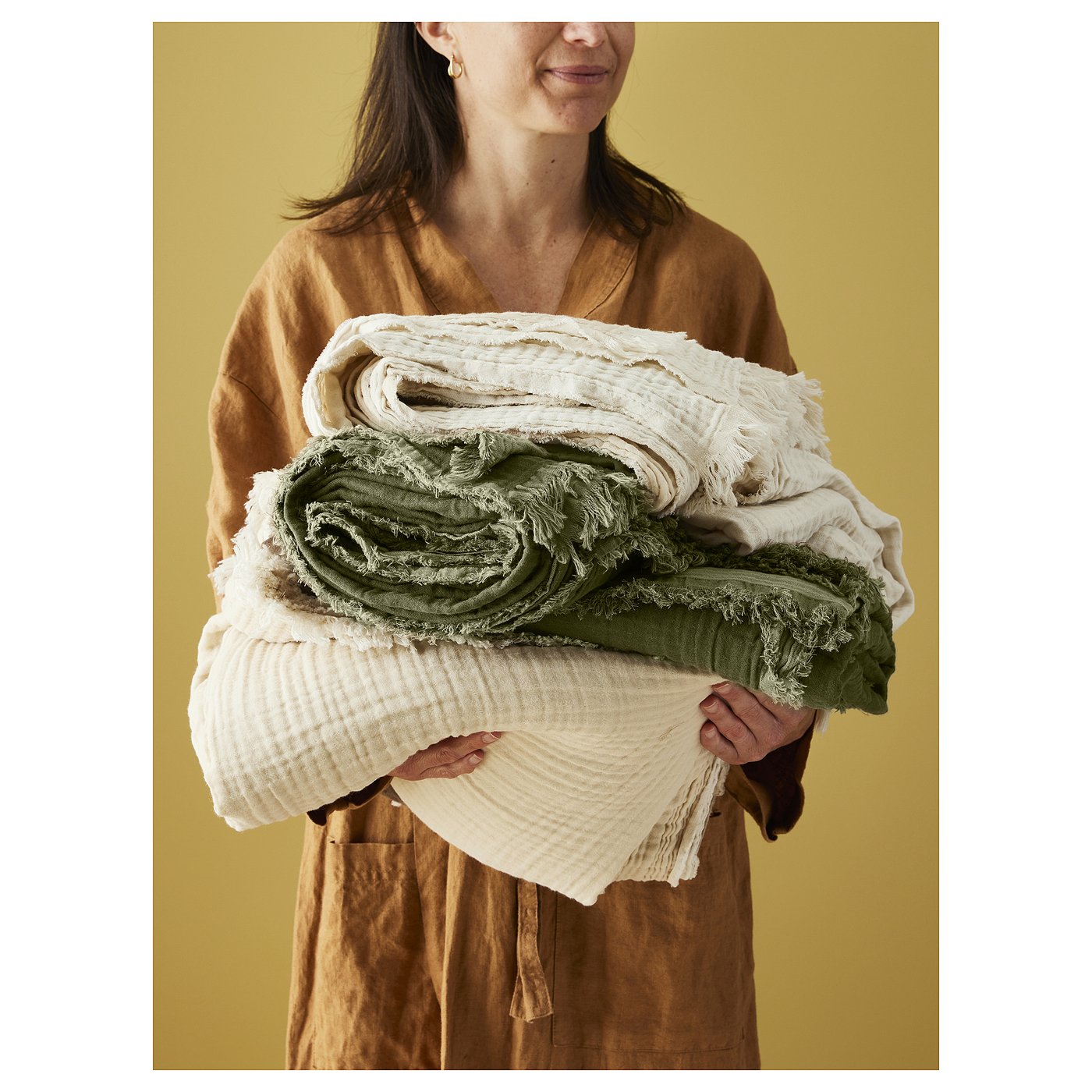 VALLKRASSING throw, off-white, 150x200 cm - IKEA