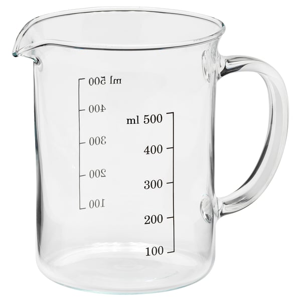 VARDAGEN Measuring cup, glass, 34 oz - IKEA