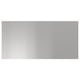 Option: VÅRSTA Drawer front, stainless steel, 40x20 cm