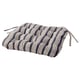 Option: VATTENMOTT Chair cushion, grey, 40x38x5.0 cm