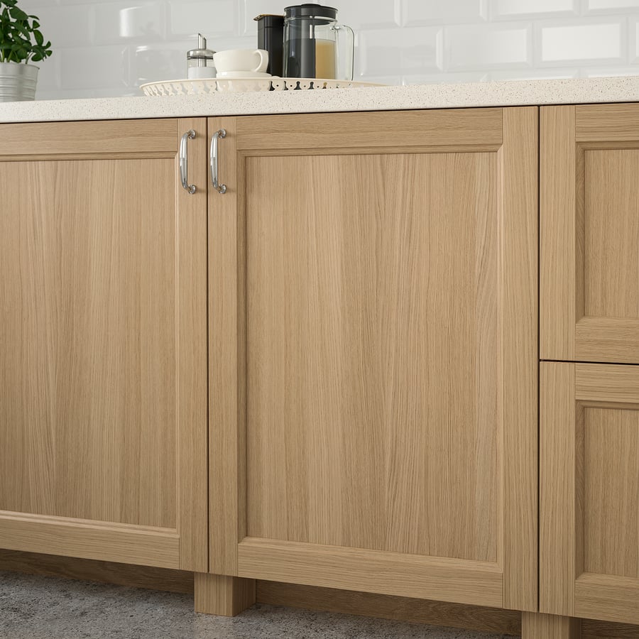 VEDHAMN front leg, oak, 8 cm - IKEA