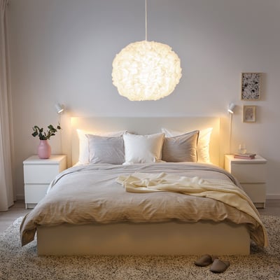 VINDKAST Pendant lamp, white, 50 cm