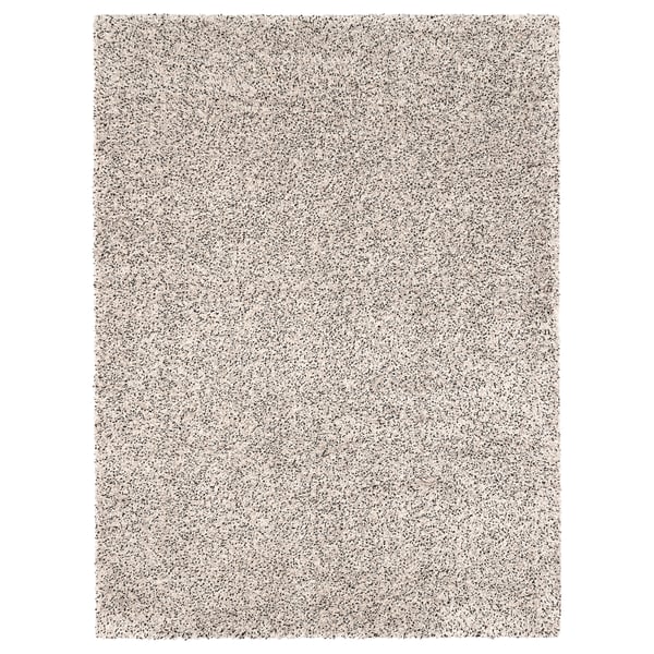 VINDUM Rug, high pile, white, 200x270 cm