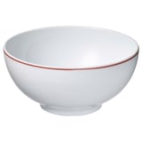 VINTERFINT Bowl, white/red, 13 cm