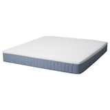 VITMÅSEN Pocket sprung mattress, with latex extra firm/light blue, 180x200 cm
