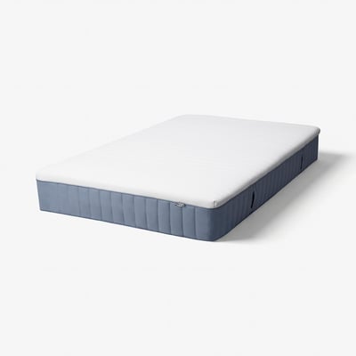 VITMÅSEN Pocket sprung mattress, with latex extra firm/light blue, 120x200 cm