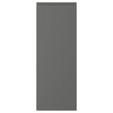 VOXTORP Door, dark grey, 30x80 cm