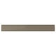 VOXTORP Drawer front, high-gloss dark grey-brown, 80x10 cm