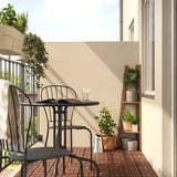 Balkon s stojalom za rastline ASKHOLMEN in majhno mizico za sprostitev