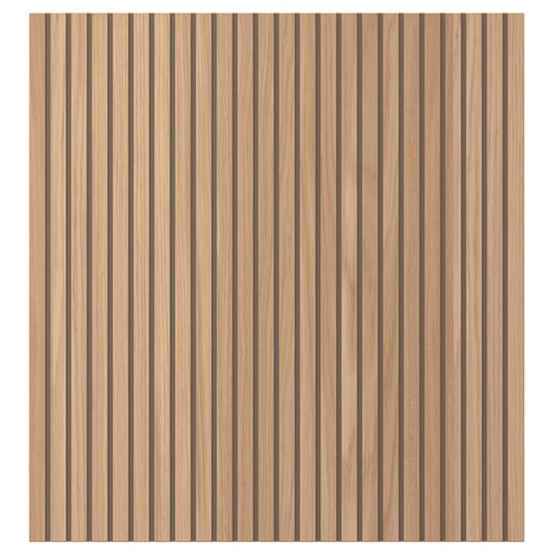 BJÖRKÖVIKEN Vrata, hrastov furnir, 60x64 cm
