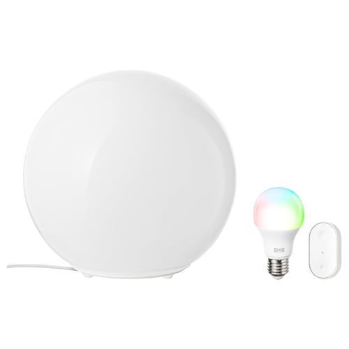 FADO / KAJPLATS Namizna svetilka z žarnico, pametno barvna in bela svetloba