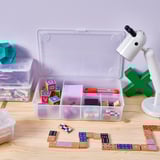 GLIS Organizator s pokrovom, prozorno, 34x21 cm