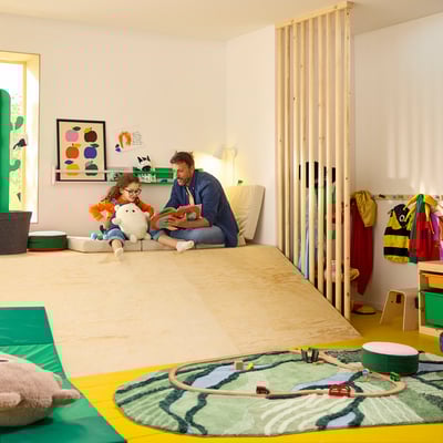 GREJSIMOJS Plišasta igrača, medved/krem bela, 38 cm