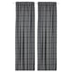 HÄGGVECKMAL temno sive tartan zavese, volnene, zatemnitev prostora, reciklirani poliester, pravokotna, 300 cm ekstra dolga.