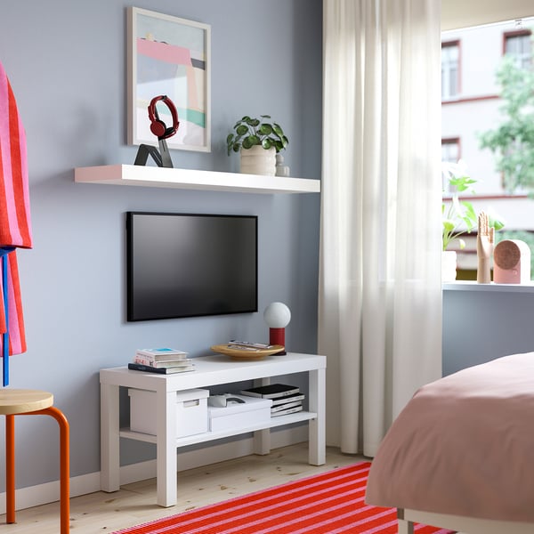 LACK TV-omarica, bela, 90x36x45 cm