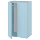 LASTARE Garderobni sestav, modra, 60x42x101 cm