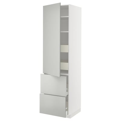 METOD / MAXIMERA Visoka omara+plc/4prd/vrata/2 ličn