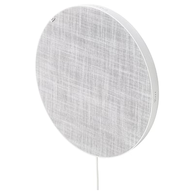 SOLSKYDD Bluetooth zvočnik, bela, 45 cm