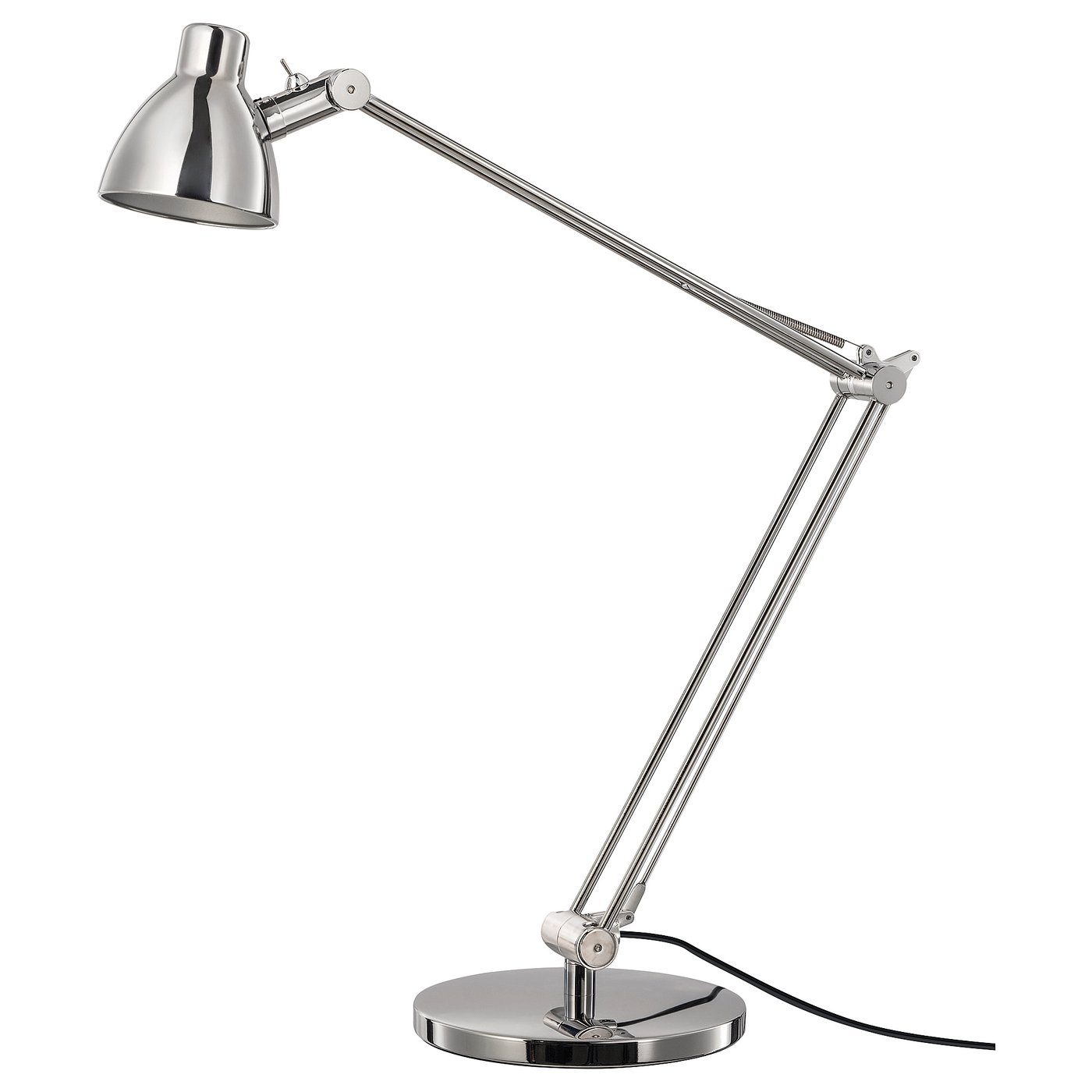 ANTIFONI Pracovná lampa, poniklované - IKEA